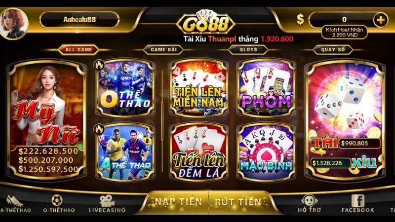 Hàng loạt code event Go88 với phần thưởng bất ngờ