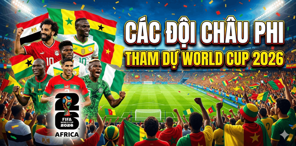 Các đội châu Phi tham dự World Cup 2026