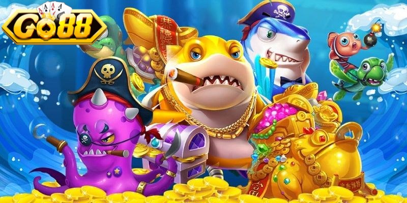 Giao diện bắn cá 3D Go88 hiện đại, thu hút người chơi ngay từ ánh nhìn đầu tiên.